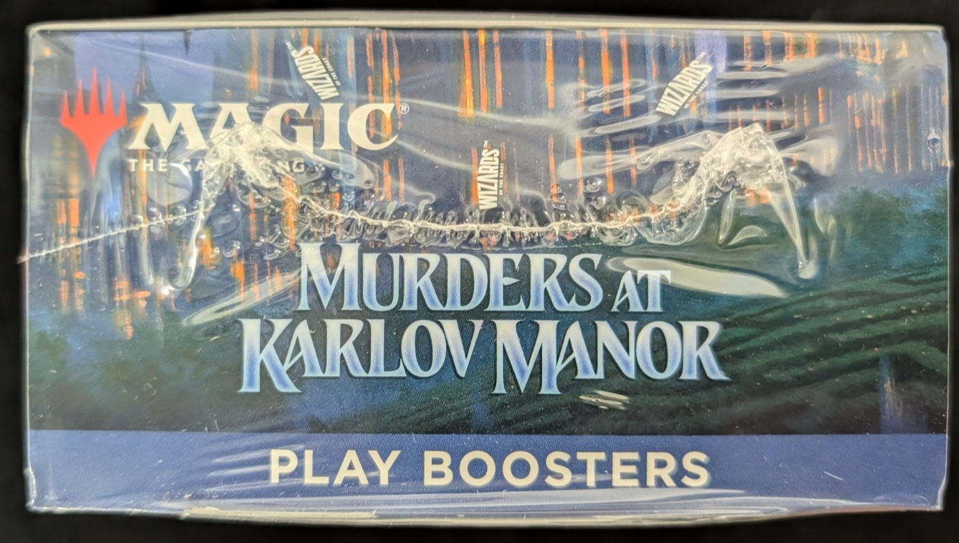 MTG Magic SEALED UNOPENED Murders At Karlov Manor Play Booster Box