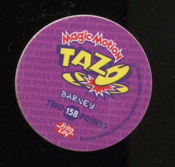 Tazo Simpsons Magic Motion Barney #158