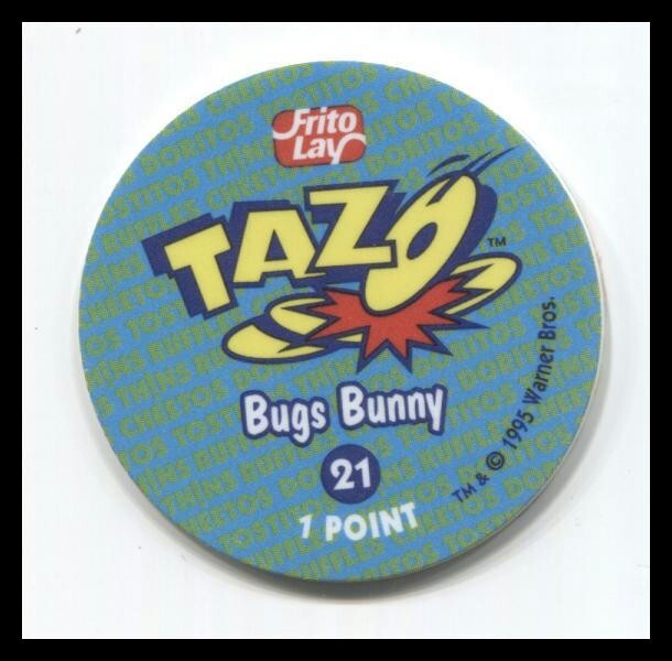 Tazo Looney Tunes Warner Bros Bugs Bunny #21