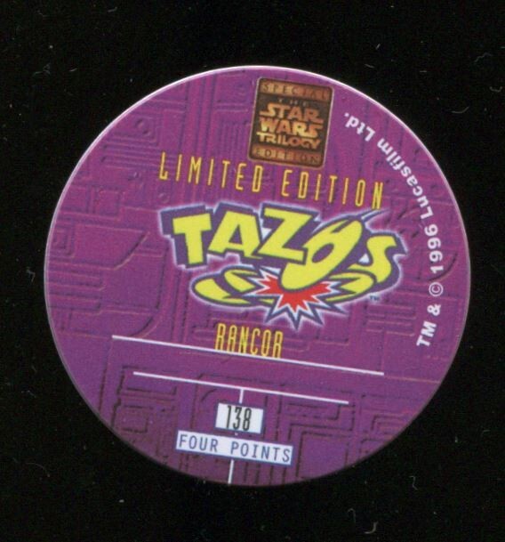 Tazo Limited Edition Star Wars Rancor #138