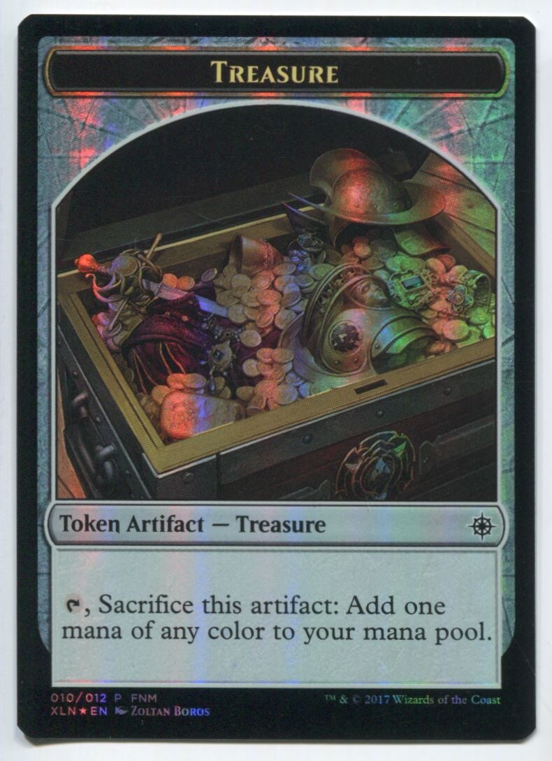 MTG Magic XLN Vampire / Treasure Foil #10 Near Mint