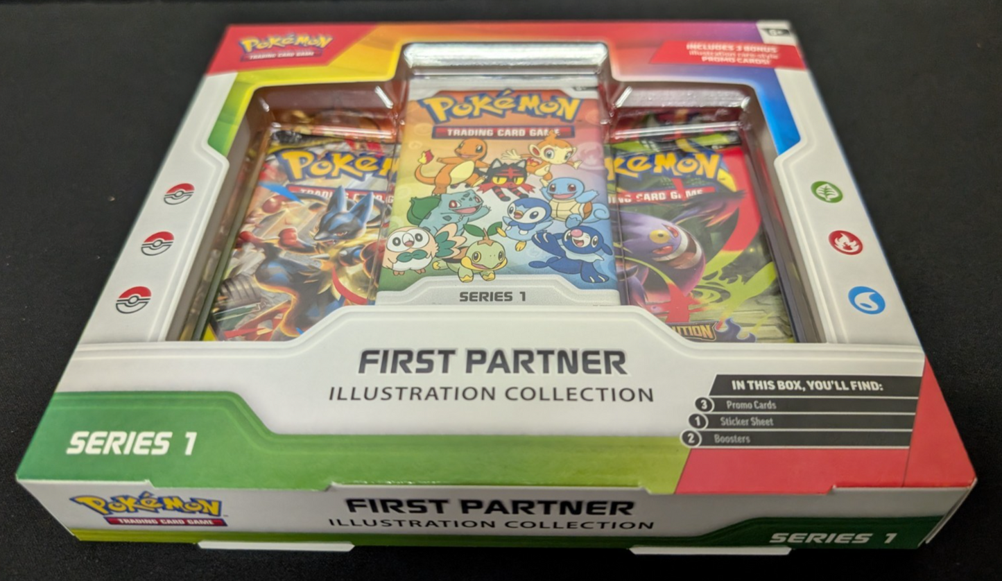 Mega Evolution First Partner Illustration Collection Series 1 Pokemon TCG SEALED