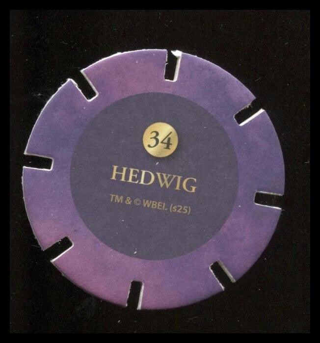 Coles Harry Potter Magical Discs Hedwig #34