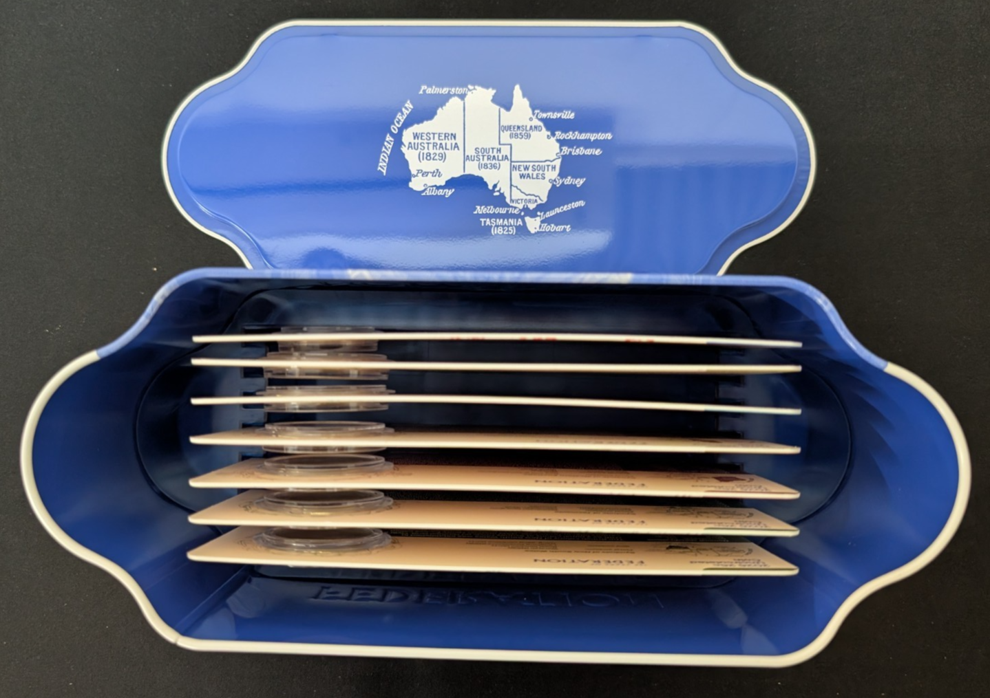 2026 UNC 125 Years of Federation 7 x 25c Collector Coin Presentation Set RAM