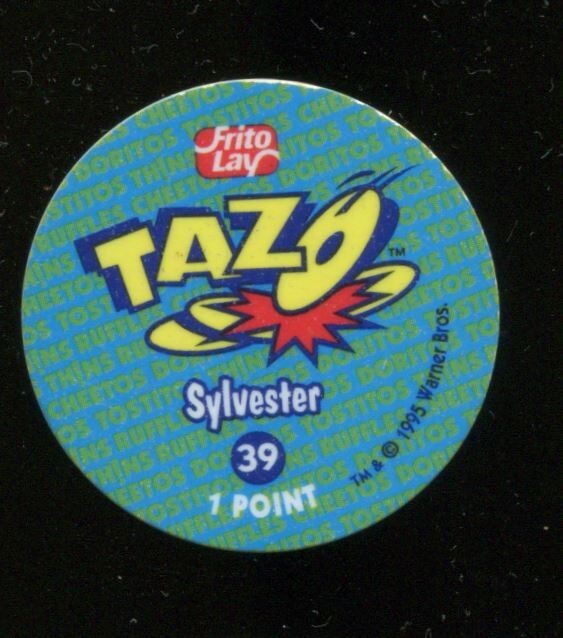 Tazo Looney Tunes Warner Bros Bugs Sylvester #39