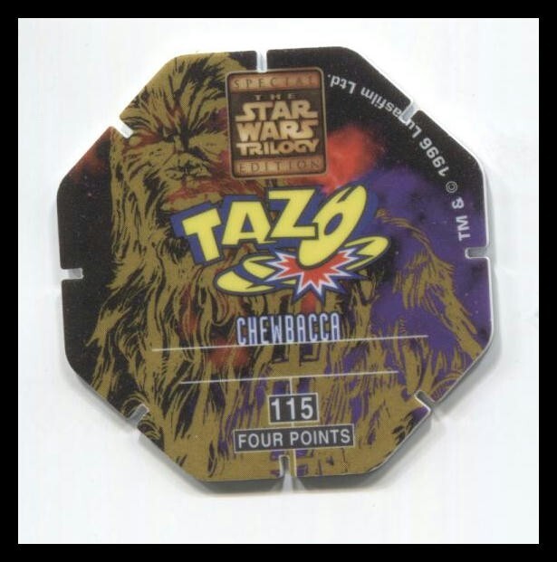 Tazo Techno Star Wars Chewbacca #115