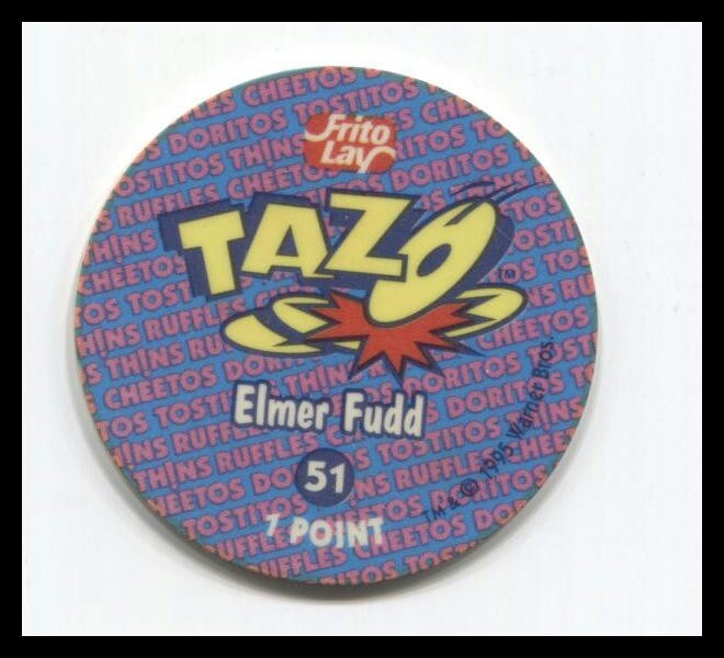 Tazo Looney Tunes Warner Bros Elmer Fudd #51