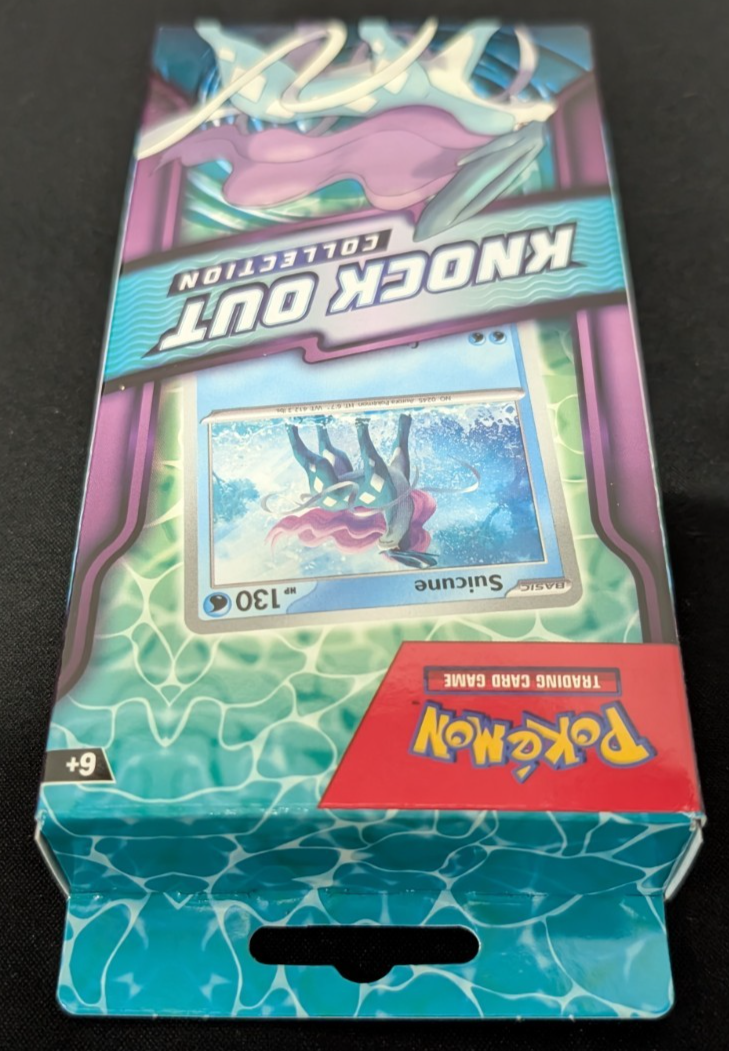 Knock Out Collection 2 Pack Inc Sticker Box Suicune Card Pokemon TCG