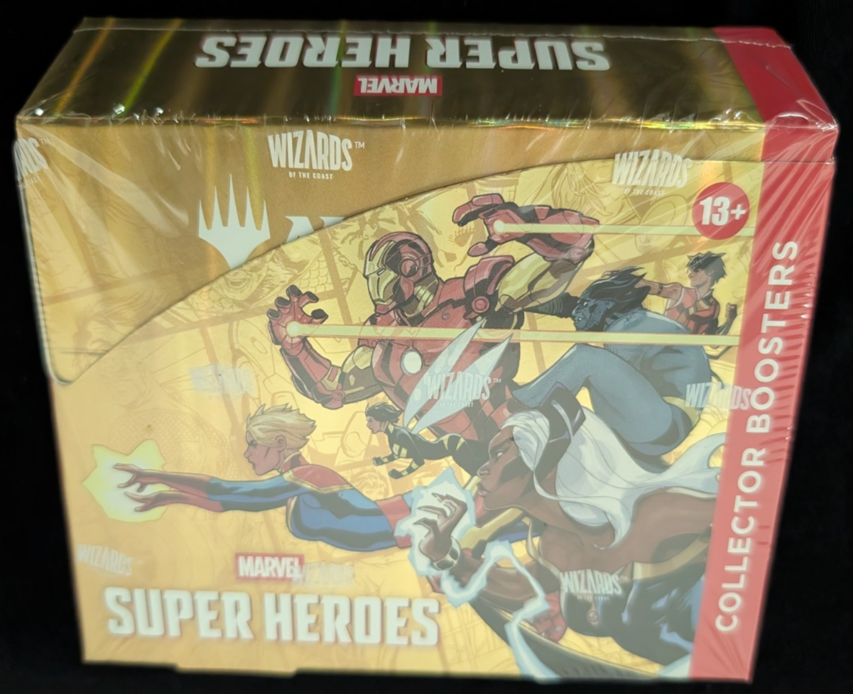 MTG Magic The Gathering SEALED Marvel Super Heroes Collector Booster Box