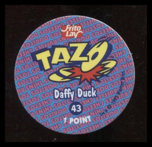 Tazo Looney Tunes Warner Bros Daffy Duck #43