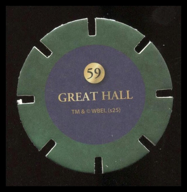 Coles Harry Potter Magical Discs Great Hall #59