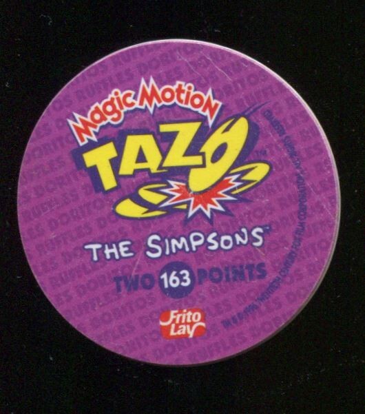 Tazo Simpsons Magic Motion The Simpsons #163