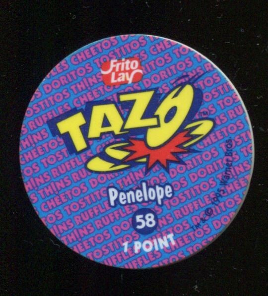 Tazo Looney Tunes Warner Bros Penelope #58