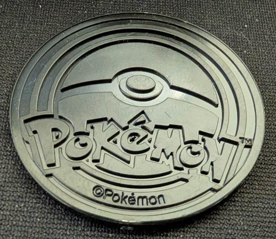 Pokemon Flip Coin Rainbow Green Holofoil Shaymin