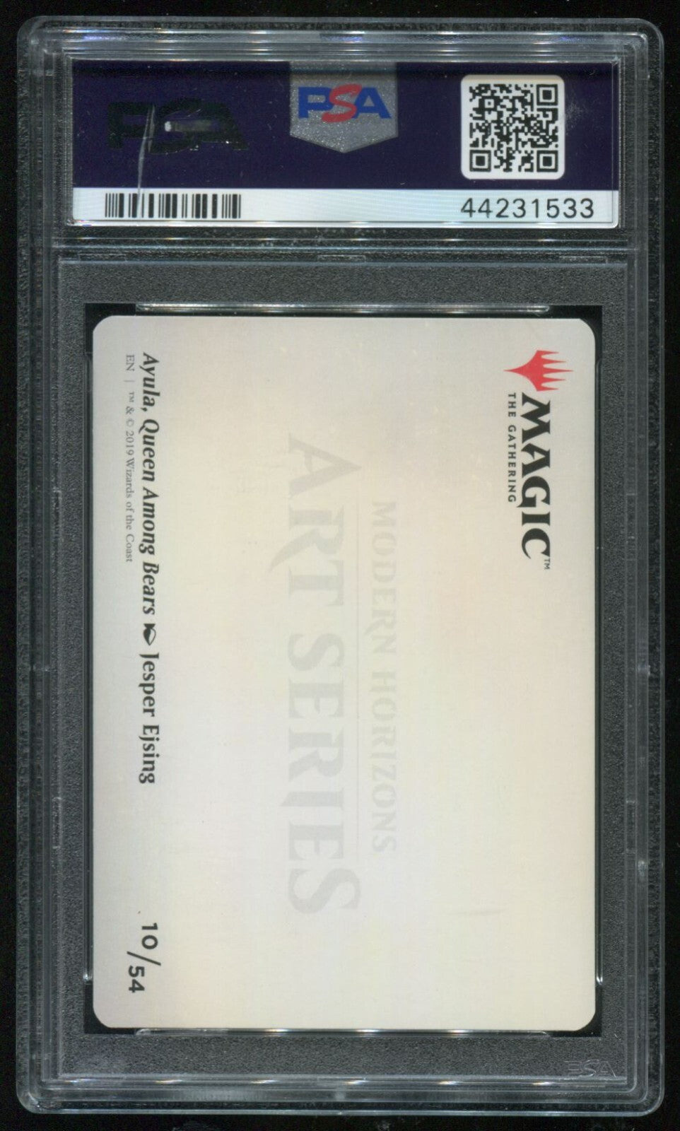 MTG Magic 2019 Modern Horizon Art Series Ayula Queen Among Bears #10 PSA 10 Gem