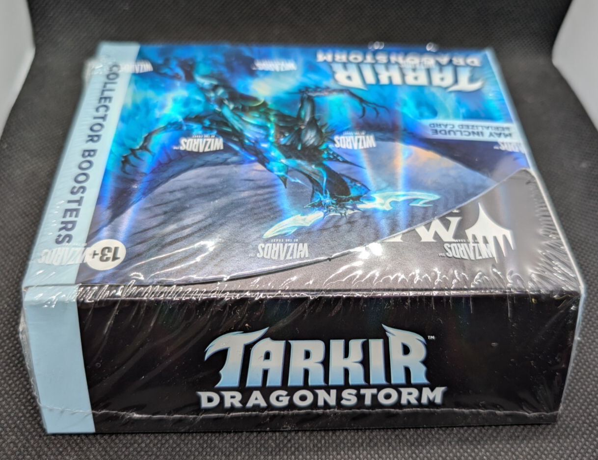 MTG Magic SEALED UNOPENED Tarkir Dragonstorm Collector Booster Box