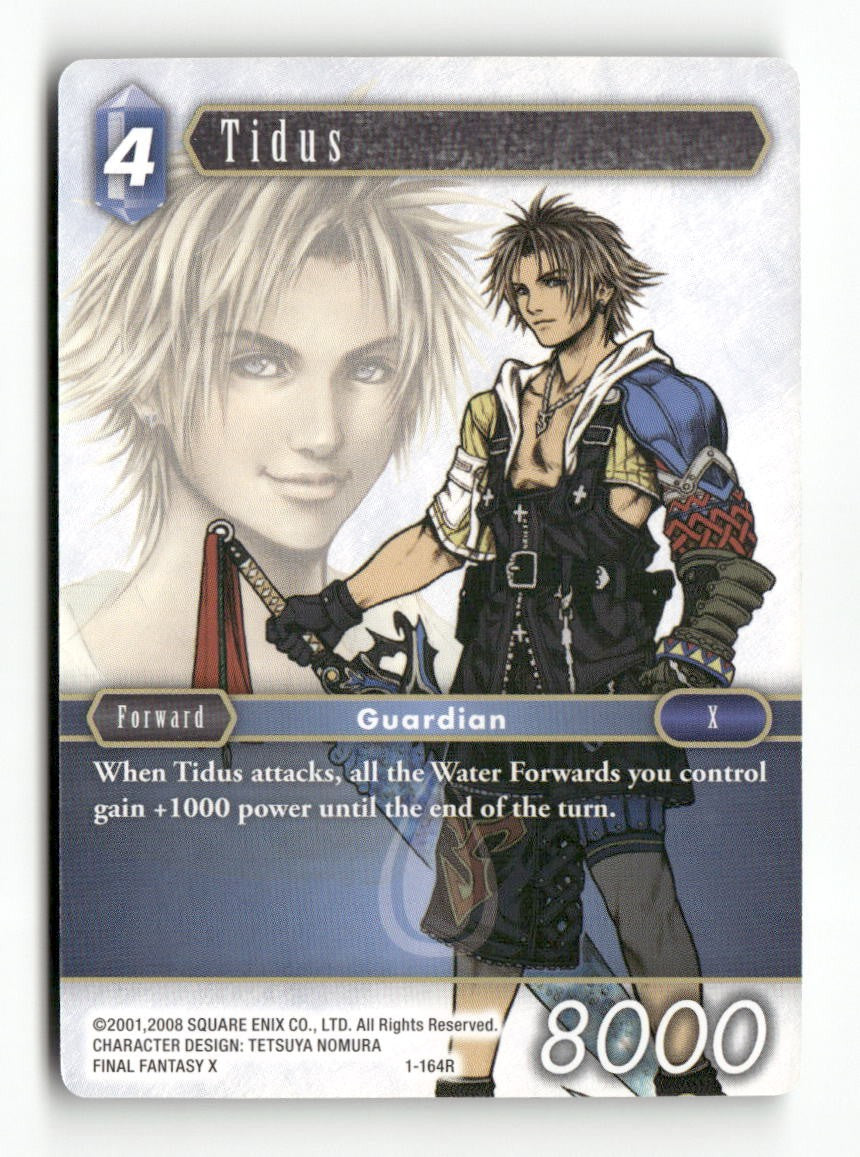 Tidus (Rare) 1-164R Rare Opus I Final Fantasy Near Mint