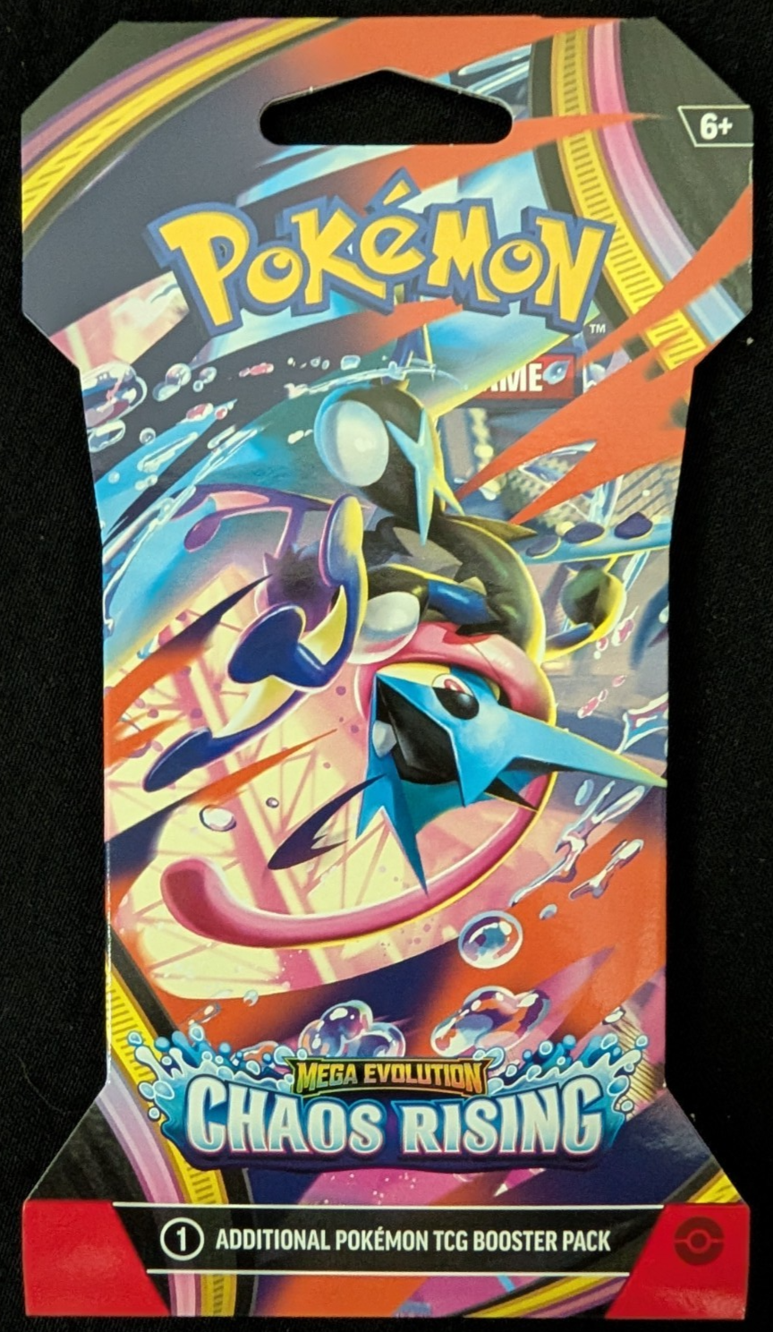 Pokemon TCG Chaos Rising Sleeved Booster Pack Blister NEW SEALED (1 PACK)