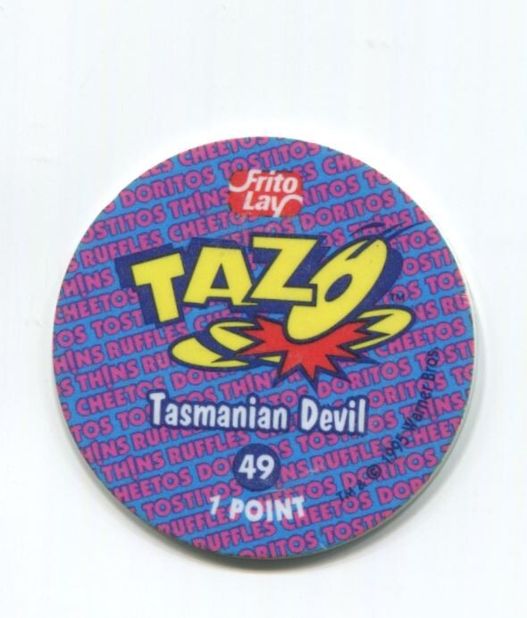 Tazo Looney Tunes Warner Bros Tasmanian Devil #49