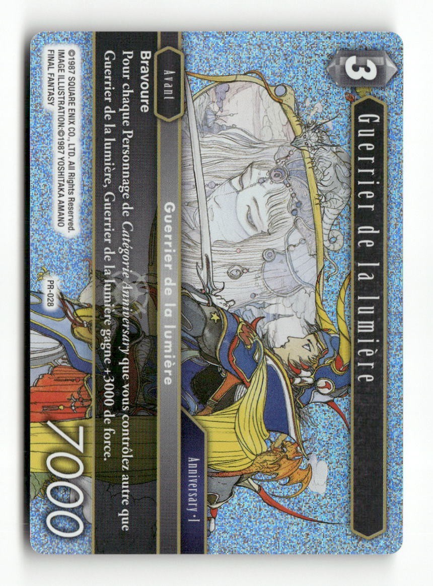 Warrior of Light PR-028 FF: Promo Cards Final Fantasy Foil NM FRENCH
