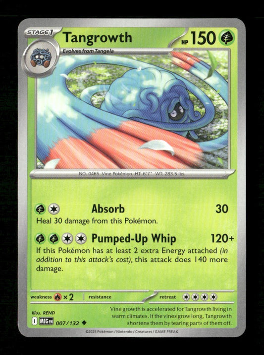 Tangrowth #007/132 Normal Pokemon Mega Evolution