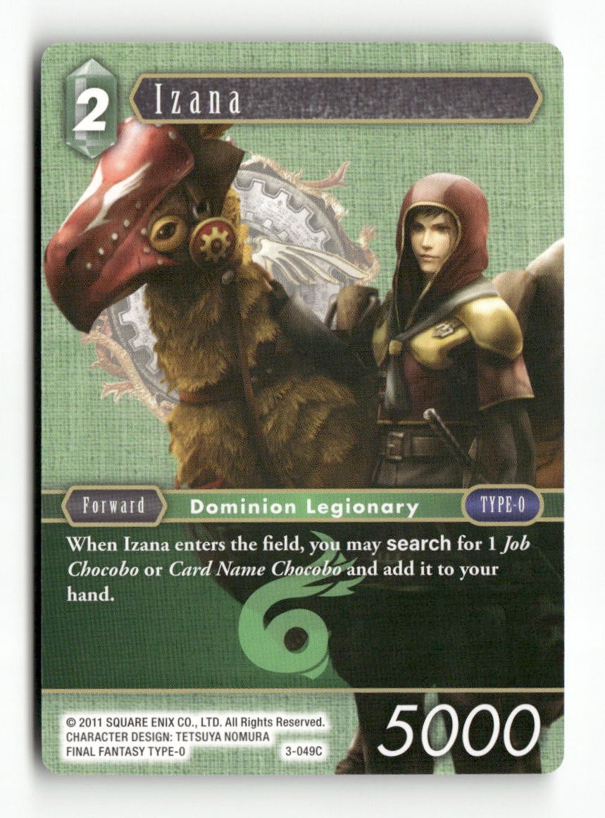 Izana 3-049C Common Opus III Final Fantasy Near Mint