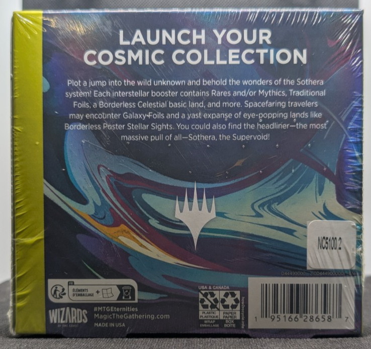 Magic The Gathering MTG Edge of Eternities Collector Booster Box NEW SEALED