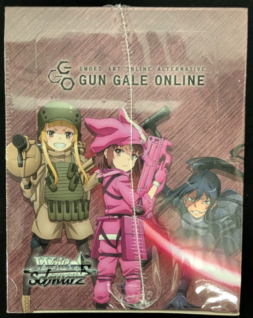Sword Art Alt. Gun Gale Online Reprint Booster Box Weiss Schwars English TCG