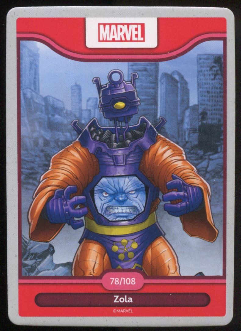 Worlds of Wonder Marvel Zola #78