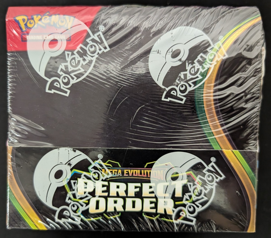 Mega Evolution Perfect Order Booster Box NEW SEALED Pokemon TCG FROM CASE