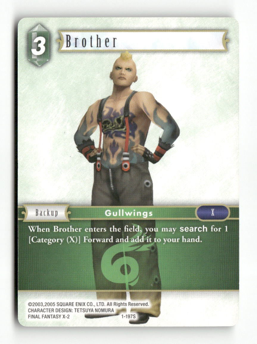 Brother 1-197S Starter Opus I Final Fantasy Near Mint