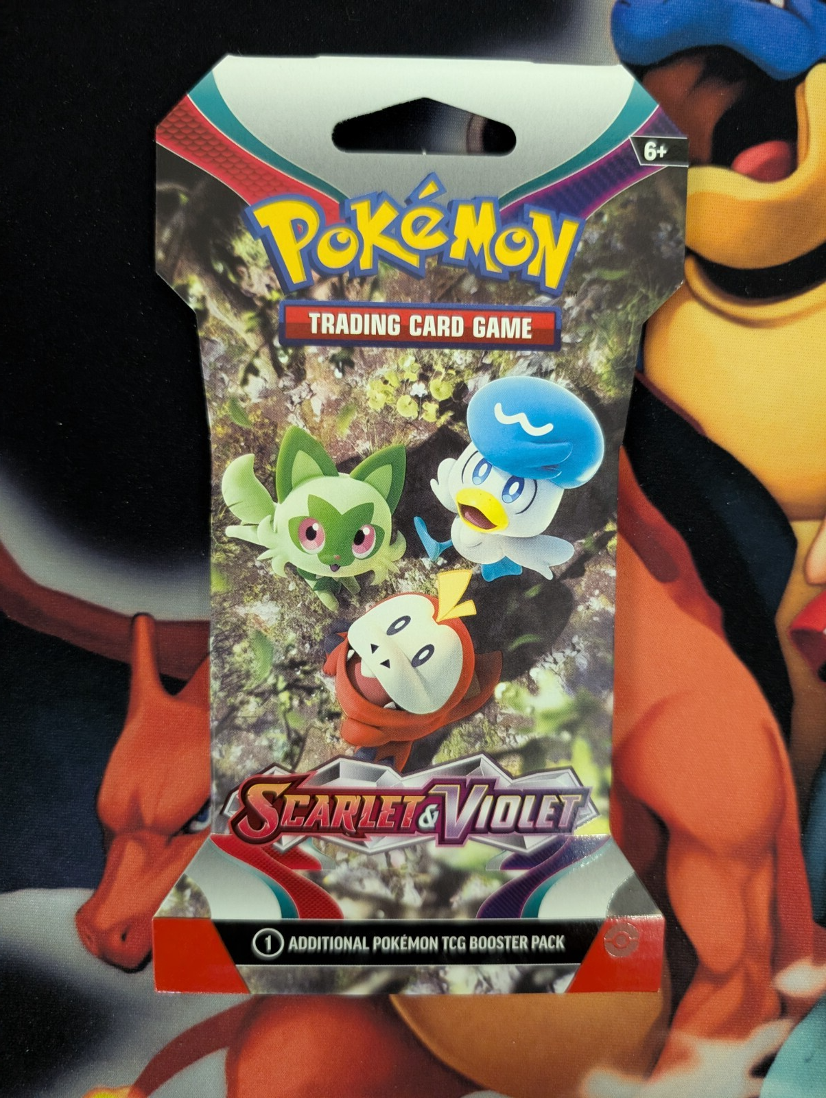 Pokemon TCG Scarlet & Violet Sleeved Booster Pack Blister NEW SEALED (1 PACK)