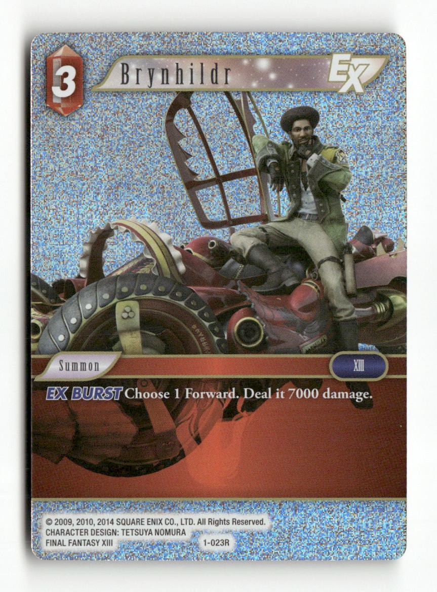 Brynhildr EX 1-023R Rare Opus I Final Fantasy Foil Near Mint