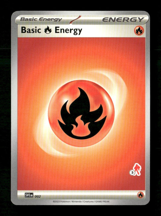 Basic Fire Energy 3 #2 Pokemon Battle Academy 2024