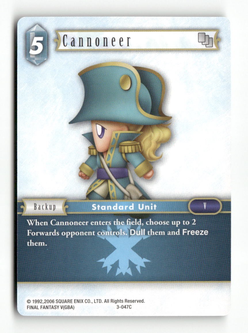Cannoneer (3-047C) 3-047C Common Opus III Final Fantasy Near Mint