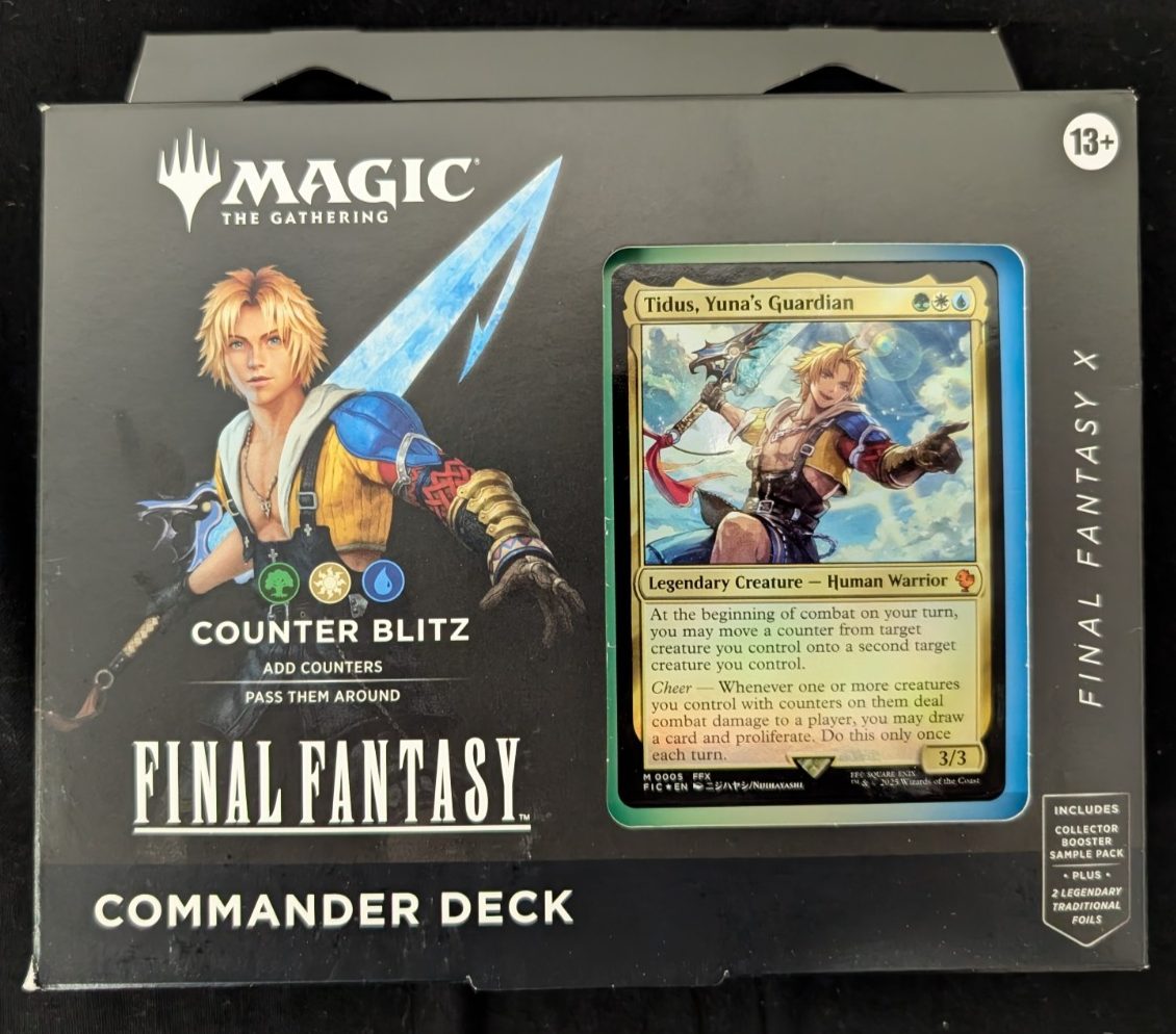 MTG Magic The Gathering Final Fantasy Commander Deck Bundle NEW SEALED