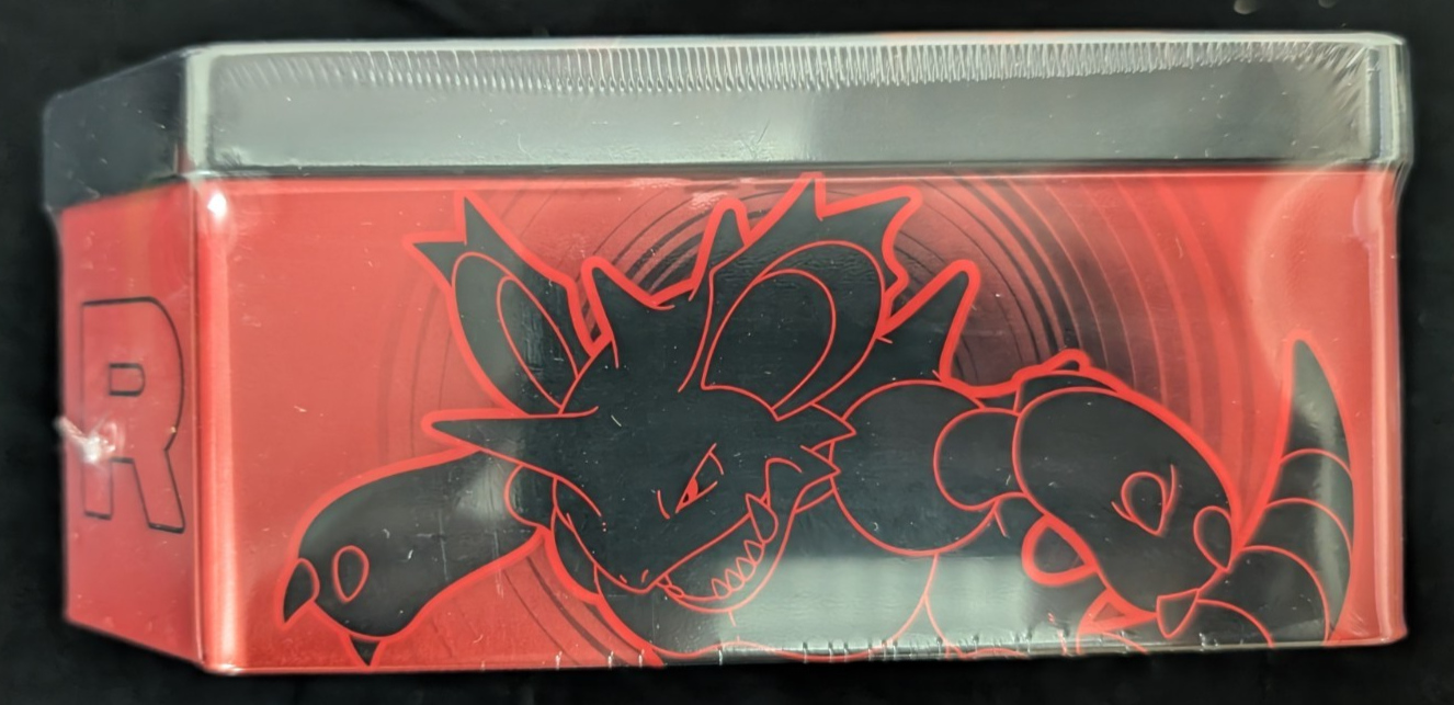 Destined Rivals Team Rocket 5 Pack Tin Nidoking EX Pokemon TCG NEW SEALED