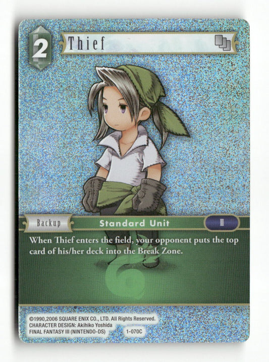 Thief (Luneth) 1-070C Common Opus I Final Fantasy Foil Near Mint