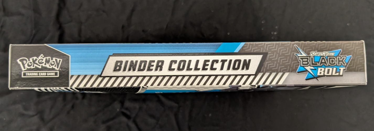 Pokemon SEALED UNOPENED Binder Collection Black Bolt