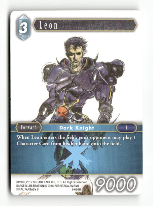 Leon (Dark Knight) 1-060H Hero Opus I Final Fantasy Near Mint