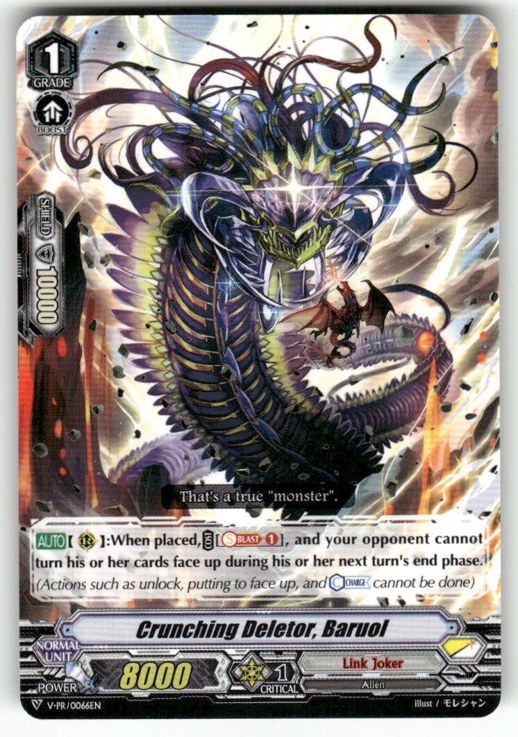Cardfight Vanguard Crunching Deletor, Baruol #V-PR/0066EN PR