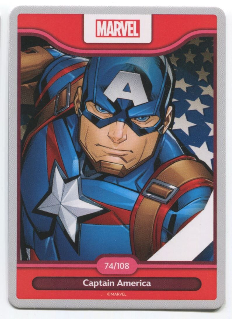 Worlds of Wonder Marvel Captain America #74 Near Mint