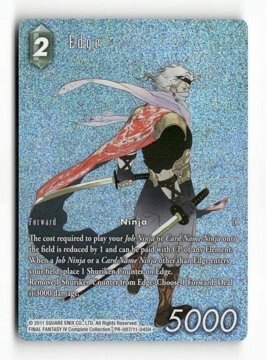 Edge 11-045H Hero Opus XI Final Fantasy Foil Near Mint