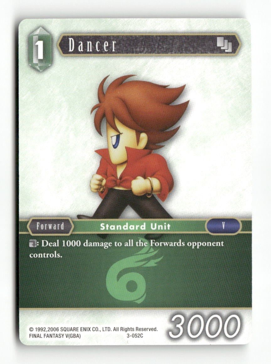 Dancer (3-052C) 3-052C Common Opus III Final Fantasy Near Mint