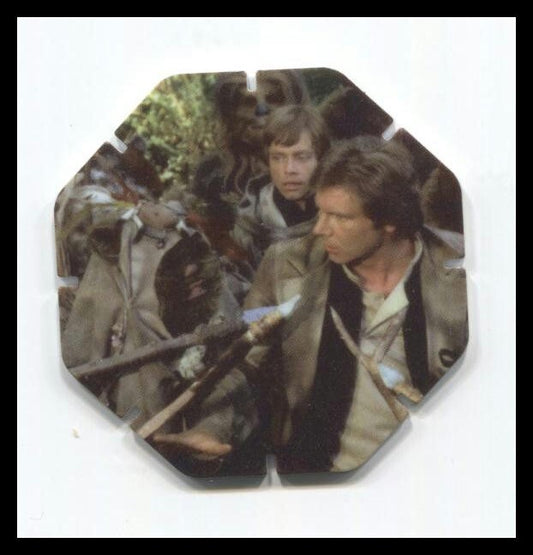 Tazo Techno Star Wars Han Solo Captured By Ewoks #124