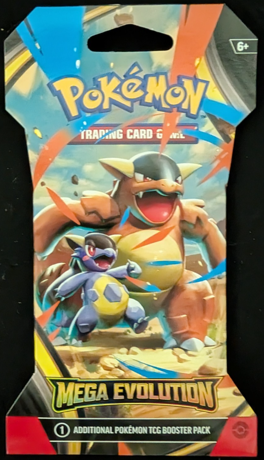 Mega Evolution Sleeved Booster Pack Blister Pokemon TCG NEW SEALED (1 PACK)