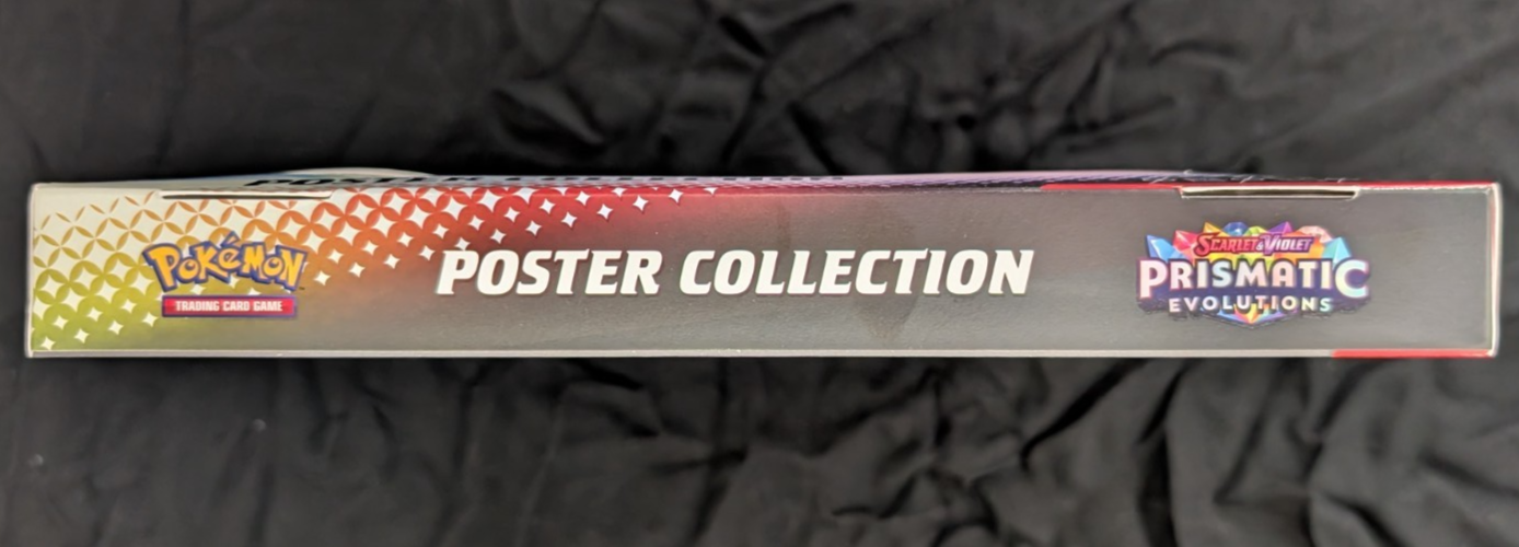 Pokemon SEALED UNOPENED Prismatic Evolutions Poster Collection Box