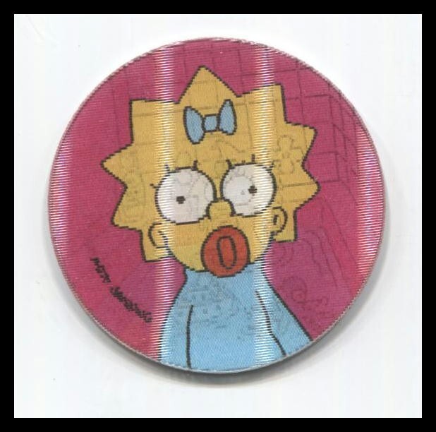 Tazo Simpsons Magic Motion Maggie Simpson #166