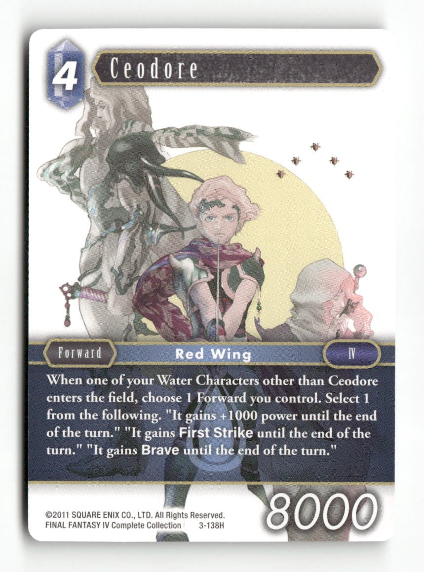 Ceodore 3-138H Hero Opus III Final Fantasy Near Mint