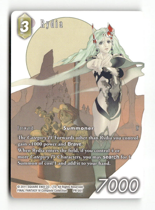 Rydia (Full Art) PR-051 Promo FF: Promo Cards Final Fantasy Near Mint